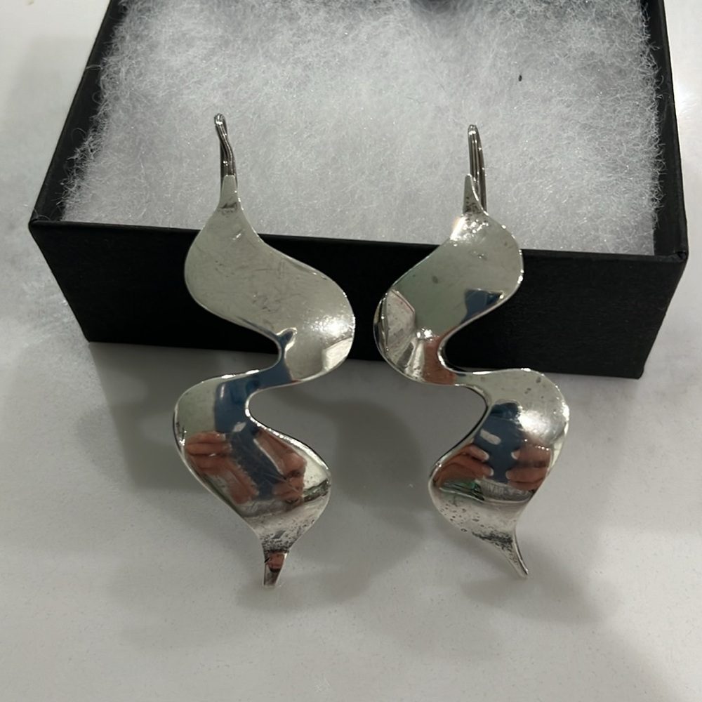 Sterling silver earrings from Mexico